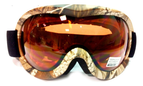 Antiparra Hombre Freeride Color Camuflado Doble Lente