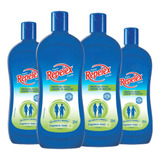 Kit C/4 Repelente Loção Suave Repelex Frasco 200ml