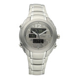 Reloj Hombre Citizen Jq8230-68q Titanio Promaster Agen Ofi J Color De La Malla Plateado Color Del Bisel Plateado Color Del Fondo Gris