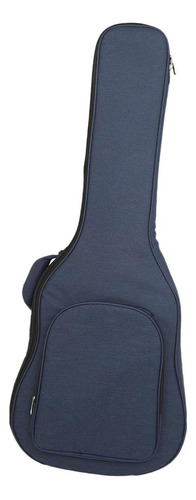 Bolsa De Guitarra Acolchada Impermeable Oxford A Prueba Azul