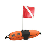 Flotador De Buceo Riffe Torpedo Pro Con Bandera