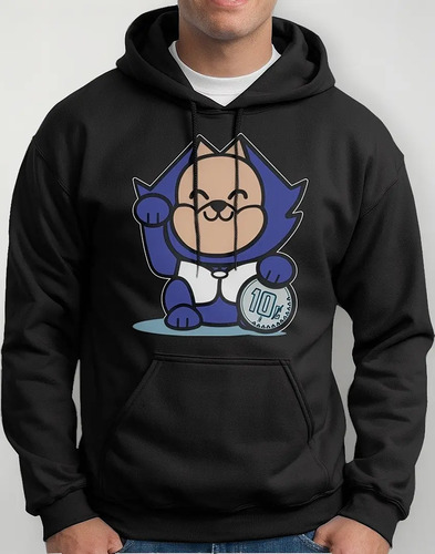 Sudadera Retro Benito Bodoque Gato De La Suerte 0020cv
