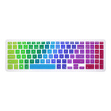 Protector De Teclado Arcoiris Para Dell Inspiron 15 3000