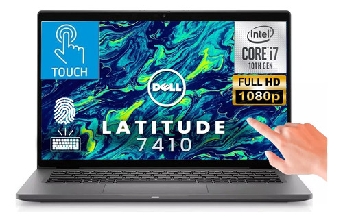 Laptop Dell Latitude 7410 Core I7 10610 16gb, 512gb Ssd