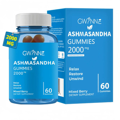 Gwynne Gominolas De Vitaminas Con Sabor A Bayas Mixtas Reduce El Estrés Favorece El Sueño Y Mejora La Calidad De Vida ksm-66 60 Gominolas | MercadoLibre