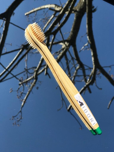 Cepillo Dental De Bambú Plantable + Semillas De Hortalizas