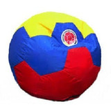 Puff Balón Colombia  Impermeable  75x75