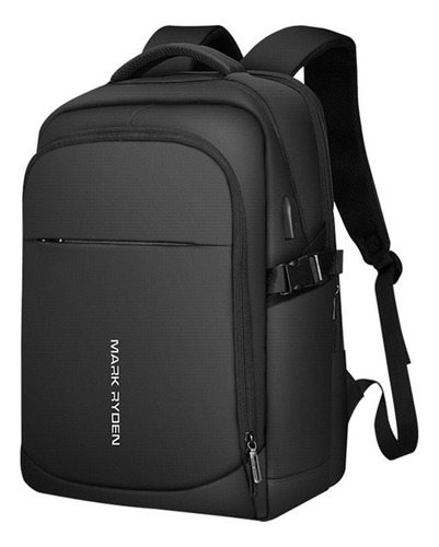 Mochila Urbana Mark Ryden Mr9191 Color Negro Diseño Lisa 35l