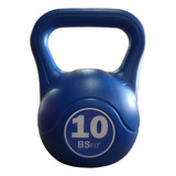 Pesas Rusas Kettlebell Plastica 10kg Fitness Mancuerna Bsfit