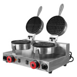 Wafflera Electrica Doble Industrial Antiadherente 2000w 250°