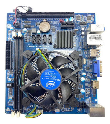 Placa Mãe 1151 C2018-h310ch5-m2 Pentium G5400 Sr 3x9 Ddr 4