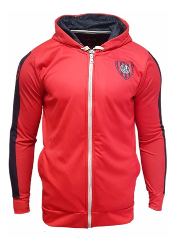 Campera Canguro Kapho Futbol San Lorenzo Orange Niños