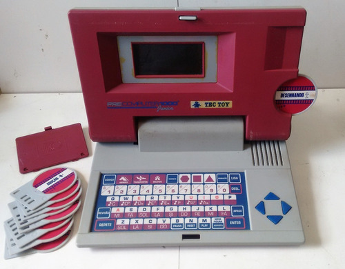 Tec Toy Pre Computer 1000 Junior - 09 Discos = Ver Descrição