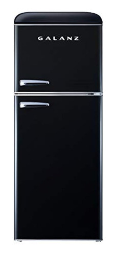 Galanz Glr46tbker Refrigerador Compacto Retro, Mini Refriger