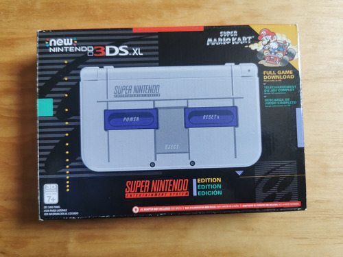 Nintendo New 3ds Xl Edición Especial Super Nintendo Remate