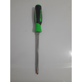 Desarmador Snapon Usa Color Verde Sin Uso Plano 3/8 X 34cm 