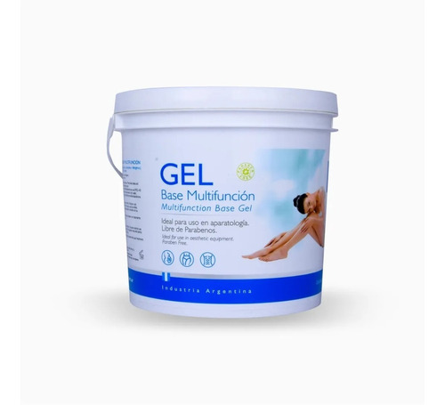 Gel Neutro Base Multifunción 5kg Depilación Láser Ecografía