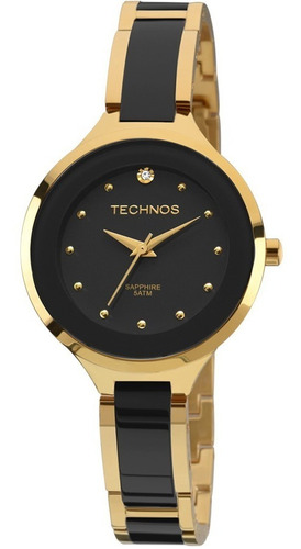 Relógio Technos Elegance Dourado Cerâmica 2035lyw/4p Oferta