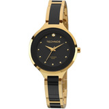 Relógio Technos Elegance Dourado Cerâmica 2035lyw/4p Oferta
