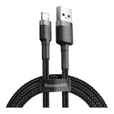 Cable De Datos Baseus Usb A Lightning 3mts 480mbps Reforzado