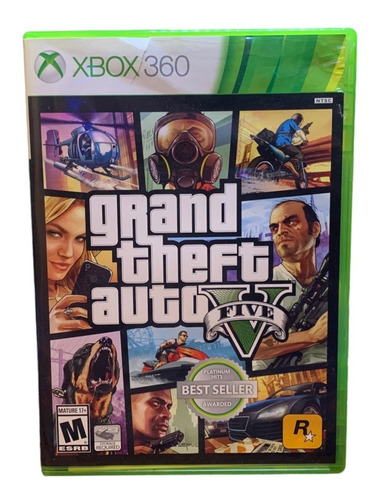 Grand Theft Auto V  Rockstar Games Xbox 360  Usado