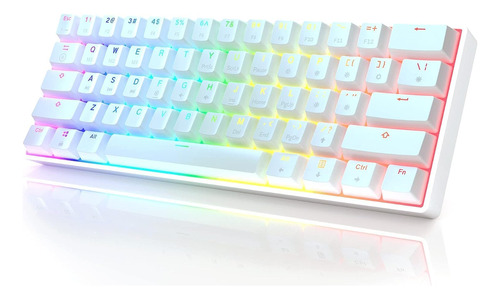 Hk Gaming Gk61 Teclado Mecánico Para Juegos - 61 Teclas Mult