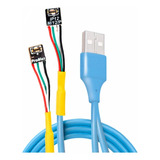 Cable Alimentacion Compatible Con iPhone 12 12pro Max 12mini Color Azul