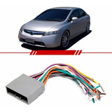 Chicote Plug Instalação + Antena  Honda New Civic Crv Ate 11