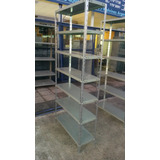 Estanteria Metalica  30x90x200 P/ 50 Kilos (7 Estantes)