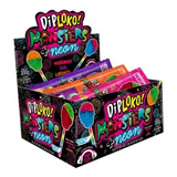 Pirulito Dip Loko Neon Monster Brilha No Escuro 30un Diploko