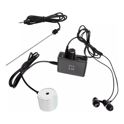 TUOMO Detector de Fugas de Tubería de Agua, Herramienta de Detección, kit de Probador de Monitor Subterránea con Auriculares de Sonda Dual, Localizador de Tuberías de Agua de Alta Sensibilidad | Envío gratis