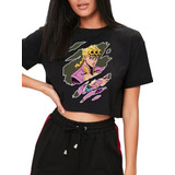 Crop Top De Anime Jojos Giorno Giovanna Yume