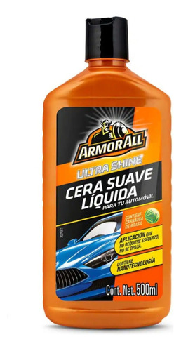 Cera Carnauba Líquida Suave Ultra Shine X 500 Ml Oferta!!!