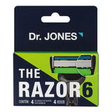 Kit 2 Carga Dr Jones Razor 6 Caixa C/4