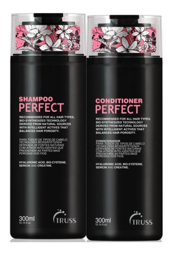 Kit Truss Shampoo Perfect + Condicionador Perfect 300ml Cada
