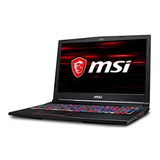 Msi 15.6  Ge63 Raider Rgb-882 Laptop Para Juegos Con Procesa