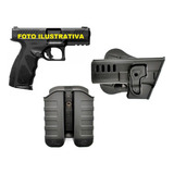 Coldre Canhoto Porta Carregador Taurus Striker Ts9 9mm .40 