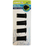 Conair Styling Mini Esencial Pins Negro 36 Ea