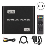 Reproductor Multimedia 4k Hd Mini Streaming, Control Remoto