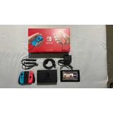 Nintendo Switch 32 Gb + 3 Juegos + Kit De Viaje