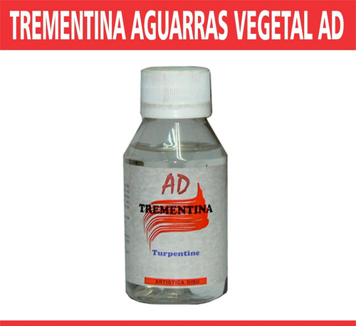 Trementina Aguarras Vegetal Ad Diluyente Pintura Oleo