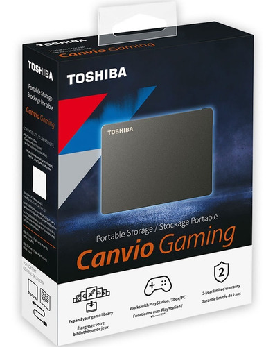 Disco Duro 4tb Externo Toshiba Canvio Gaming 2.5in Usb Ne /v