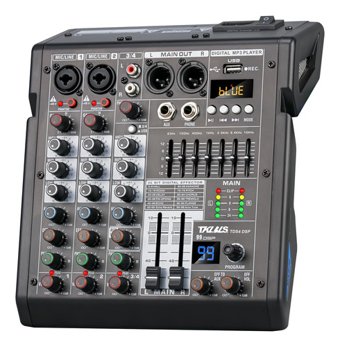 Mezclador De Audio Profesional Control Total Y Precisión Son