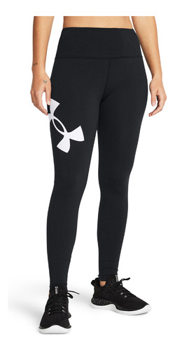 Leggings Ua Campus Negro Para Mujer