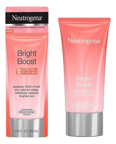 Neutrogena Bright Boost Resurfacing Micro Pulido Facial Aha Tipo De Piel Todo