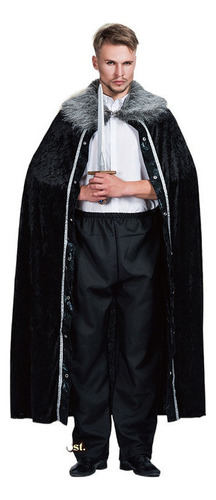 Disfraz De Actuación De Capa Medieval For Hombre De Halloween