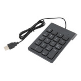 Teclado Numérico Usb Mini, Teclado De 18 Teclas Adecuado Par