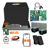 Kit Motor Deslizante Residencial Wi-fi Ppa Cube 550 1/4 220v Frequência 60