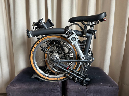 Bicicleta Brompton Metalic Graphite M6l 2020