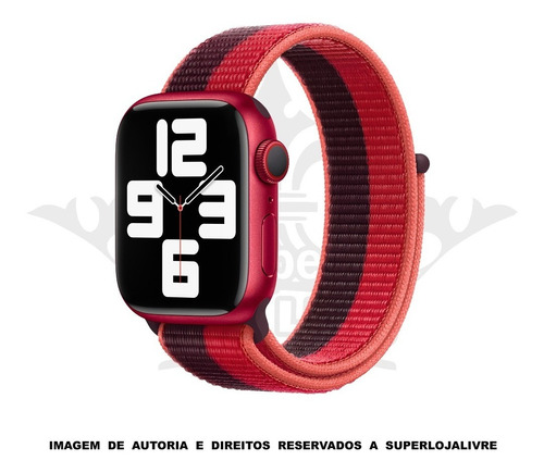 Pulseira Nylon Para Apple Watch 38mm 40mm 42mm 44mm